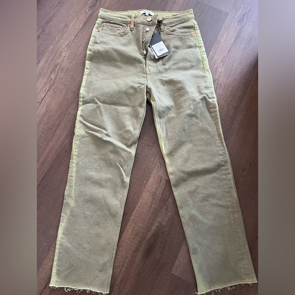 Green redone jeans new with tags!